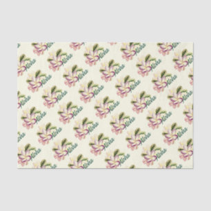 Aloha Plumeria Tissue Paper