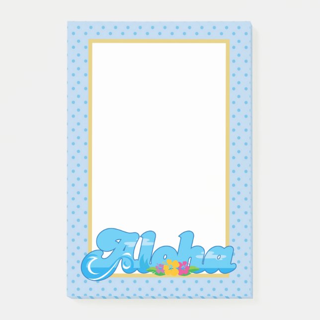 Aloha Post-it Notes (Front)