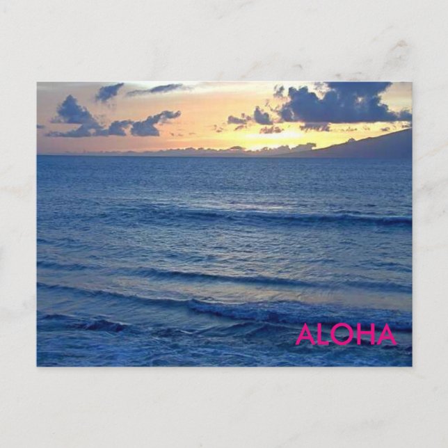 ALOHA POSTCARD (Front)
