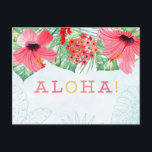aloha postcard, aloha greetings card<br><div class="desc"></div>