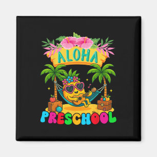 Aloha Preschool Pineapple Hawaii Back To School Ki Magnet