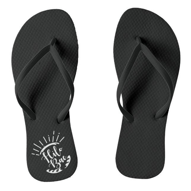 Aloha print slippers Hilo - flip flops (Footbed)