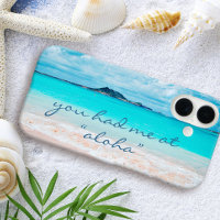 Aloha Quote Hawaii Turquoise Ocean Sandy Beach