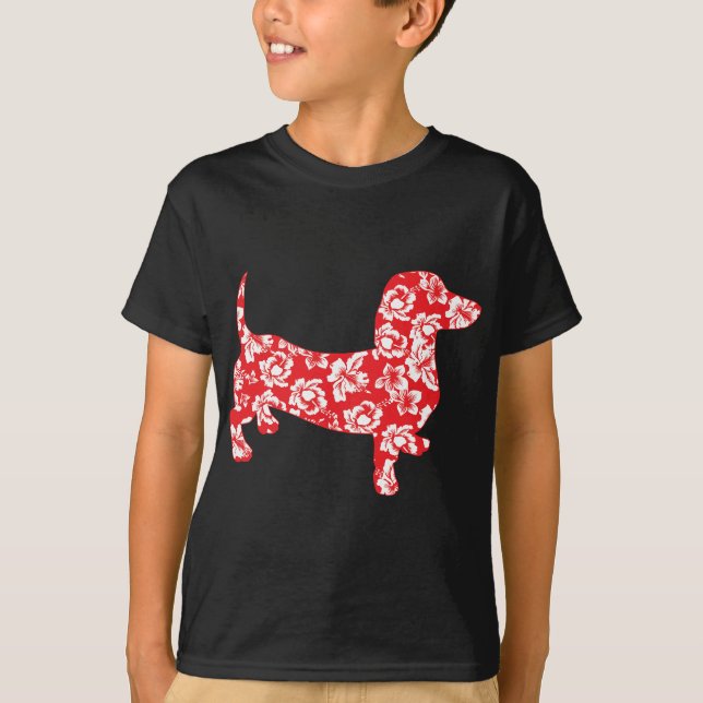 Aloha Red Doxies T-Shirt (Front)