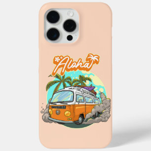 Aloha Retro Surf Van iPhone 15 Pro Max Case