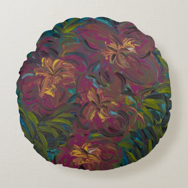 Aloha  round cushion (Front)