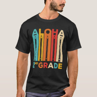 Aloha Second Grade - First Day Of School Hawaiian T-Shirt