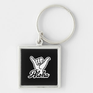 Aloha Shaka Hand, Hang Loose sign Key Ring