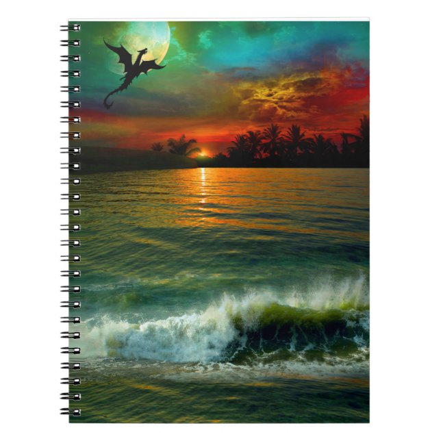 Aloha Shifters dragon notebook (Front)