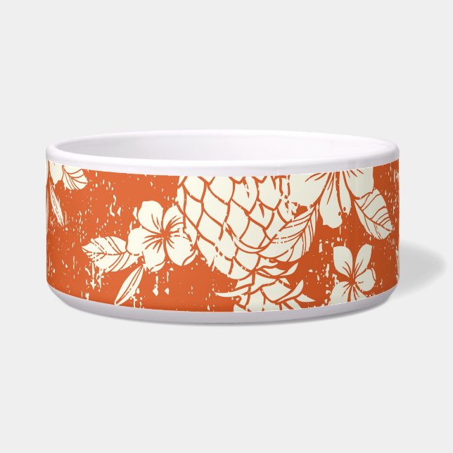 Aloha Spirit: Hibiscus-Pineapple Harmony. (Front)