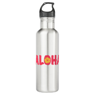 Aloha Stainless Steel Water Bottle