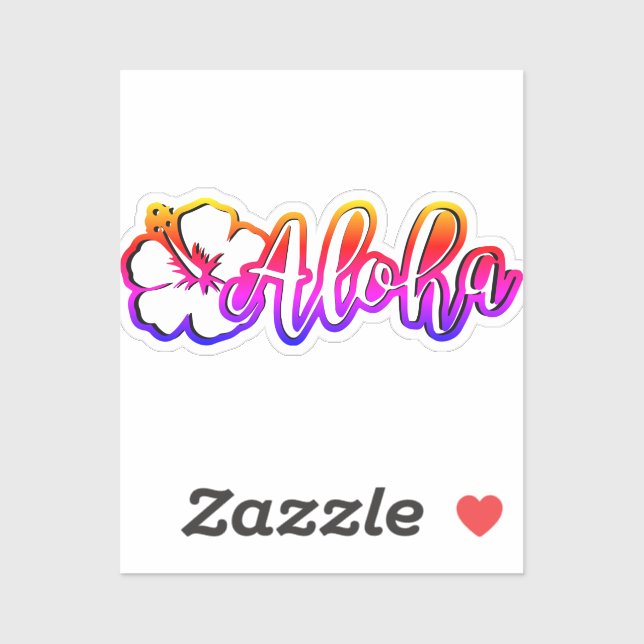 Aloha Sticker (Sheet)