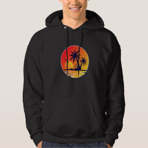 Aloha Summer Hawaii Retro Vintage Maui Ohana Hoodie