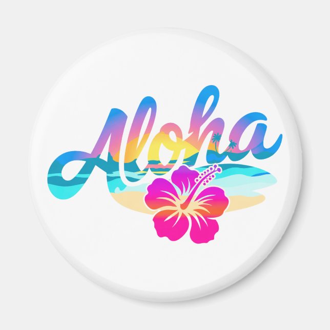 Aloha Summer  Magnet (Front)