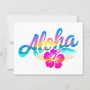 Aloha Summer  Postcard