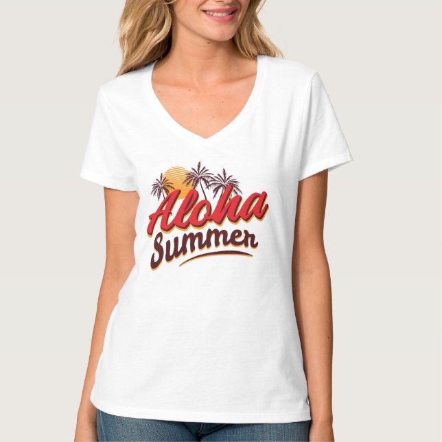 Aloha Summer T-Shirt (Front)