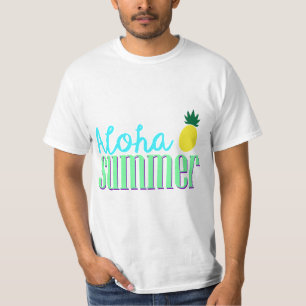 Aloha Summer Tropical Pineapple T-Shirt