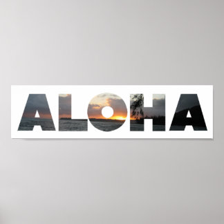 Aloha Sunset Poster