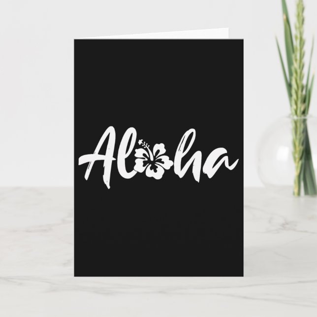 Aloha  tide card (Front)