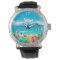 Aloha tropical beach flamingo florals