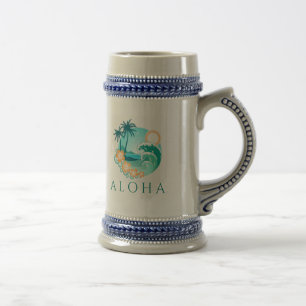 Aloha Tropical Beer Stein