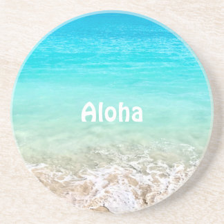 Aloha Tropical Hawaiian Ocean  Coaster