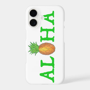 ALOHA Tropical Hawaiian Pineapple Phone Case