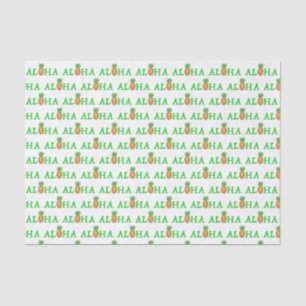ALOHA Tropical Island Hawaiian Pineapple Hawaii Tissue Paper
