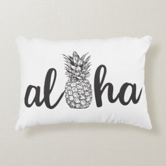 aloha tropical pineapple accent pillow home decor