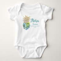 Aloha Tropical Pineapple Family Vacation Custom