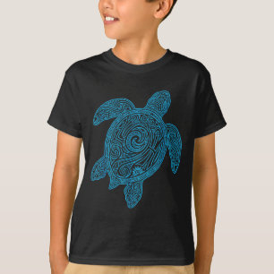 Aloha Turtle Hawaii Tribal Hawaiian Maori Sun Sea T-Shirt