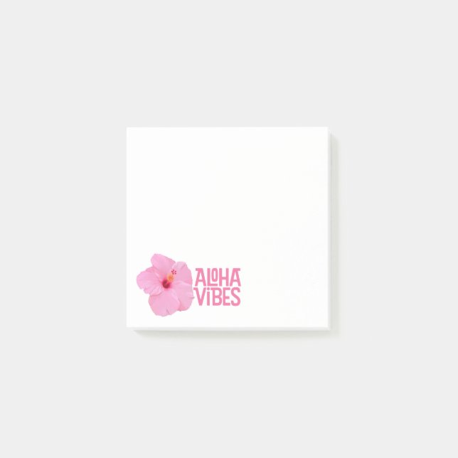 Aloha Vibes Post-it® Notes (Front)