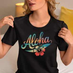 Aloha Vintage Hibiscus T-Shirt