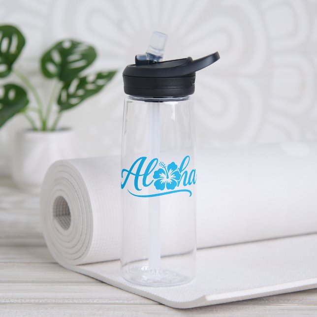 Aloha Water bottle (Yoga (Rotated))