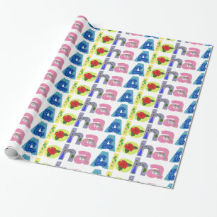 Aloha wrapping paper