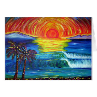 Alohi sunset painting