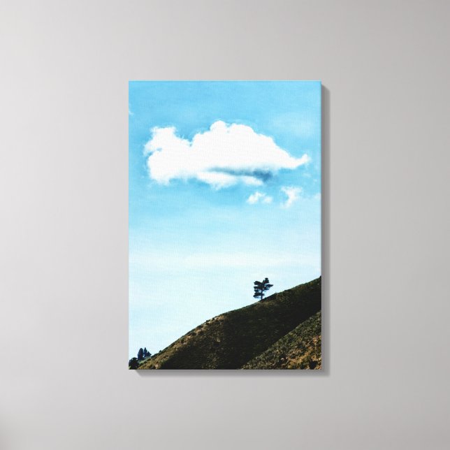 Alone Canvas Print (Front)