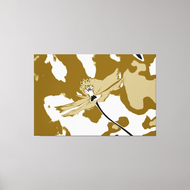 Alone Flower Fine Art - Wrapped Canvas (Front)