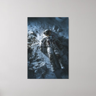 Alone in Space Canvas Print