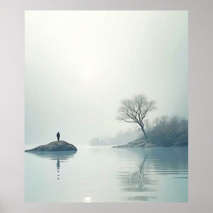 Alone in the Mist Design Poster