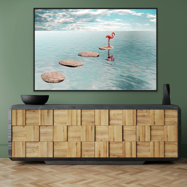Alone – Quiet Balance Canvas Print (Creator Uploaded)