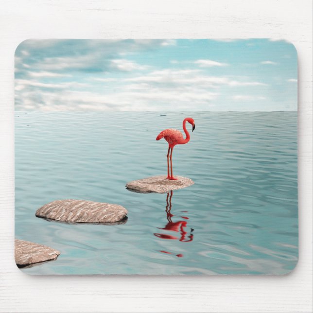 Alone – Quiet Balance Mouse Pad (Front)