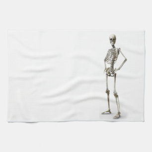 Alone Skeleton Kitchen Towels