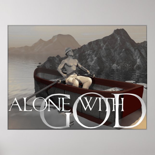 Alone with God Poster (Front)