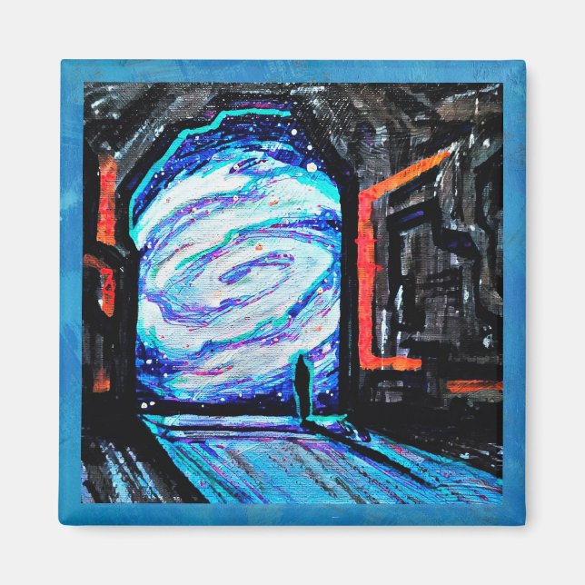 Alone with the Shiny Abyss Magnet (Front)