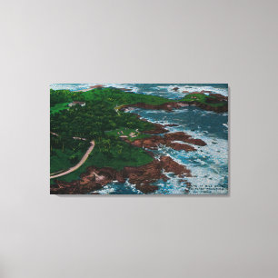 Along 17 Mile Drive on Monterey Peninsula Canvas Print
