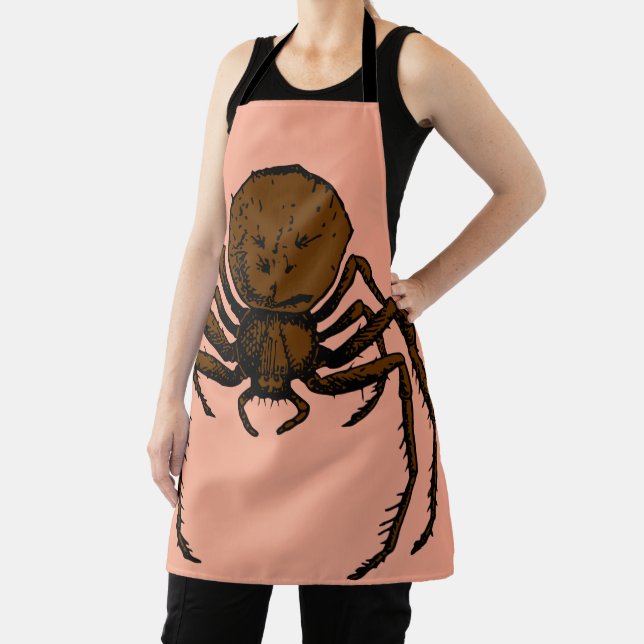 Along Came a Spider Apron (Insitu)