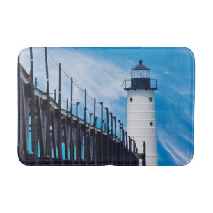 Along Manistee Bath Mat