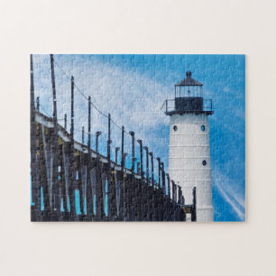 Along Manistee Jigsaw Puzzle