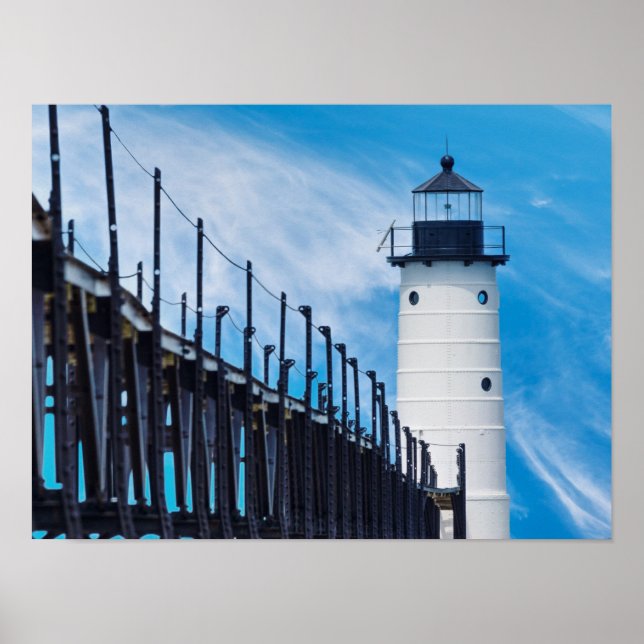 Along Manistee Poster (Front)